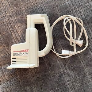 Presto White Salad Shooter Electric Slicer/Shredder base and cord only